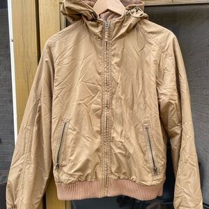 Tommy Hilfiger Men's Beige Windbreaker Jacket